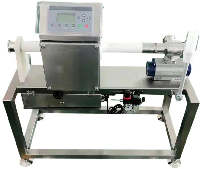 Для обнаружения металлических включений в продуктах транспортируемых по трубопроводам.